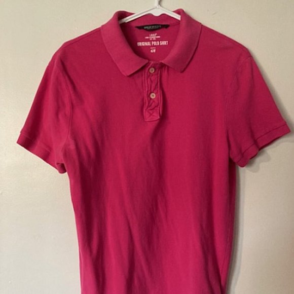 Pink Polo Top W med good - Picture 1 of 4